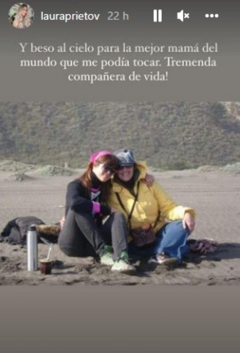 Laura Prieto comparte emotivo recuerdo de su madre