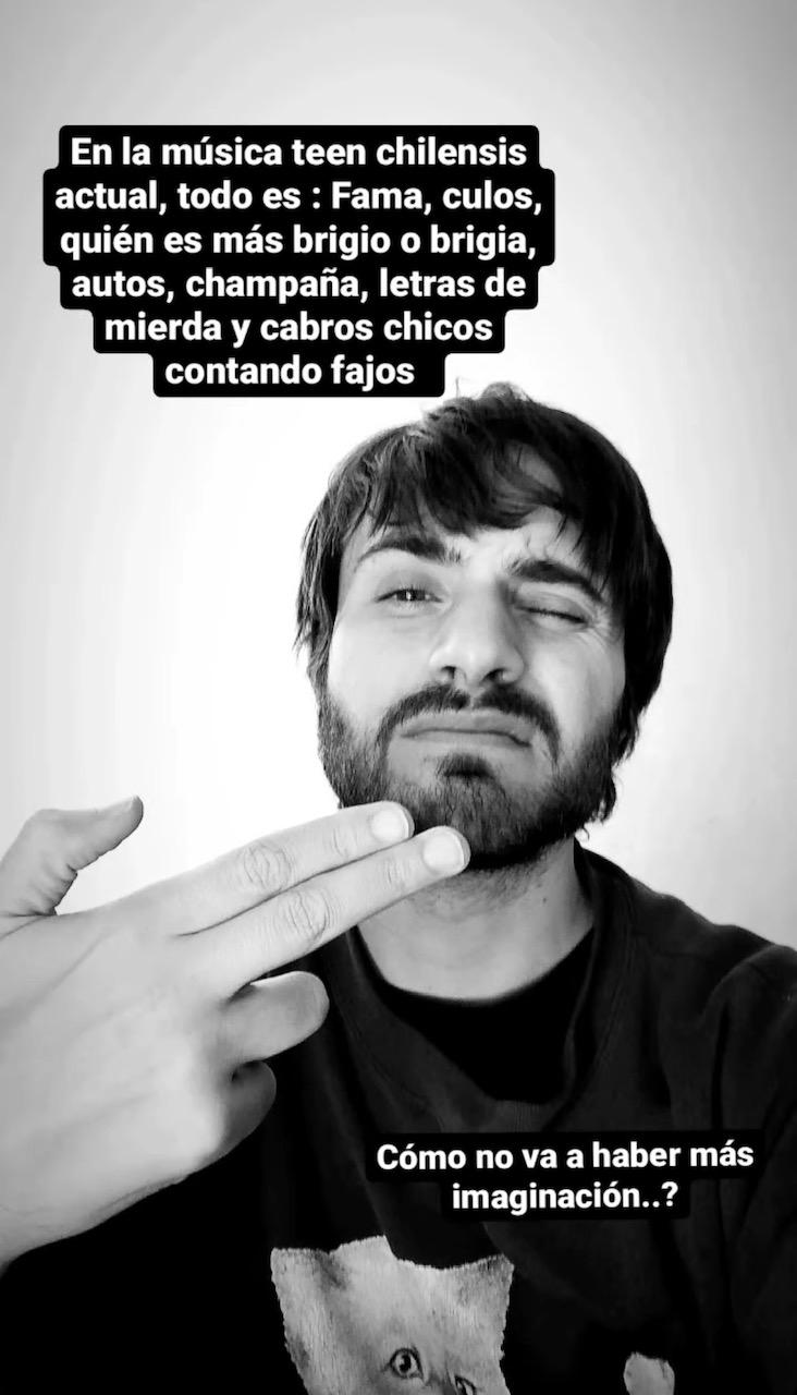 “Letras de mie…”: Francisco Dañobeitía critica la música actual
