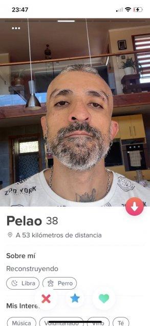 Con pelo y barba: Viralizan supuestas imágenes de Rodrigo Rojas Vade en Tinder