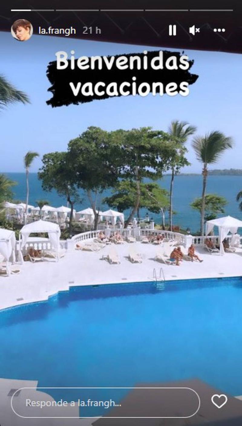 Fran García--Huidobro muestras sus paradisiacas vacaciones