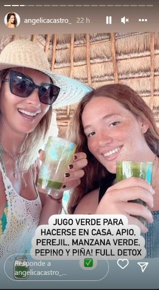 Angélica Castro celebra sus 50 años con viaje sorpresa a Cancún