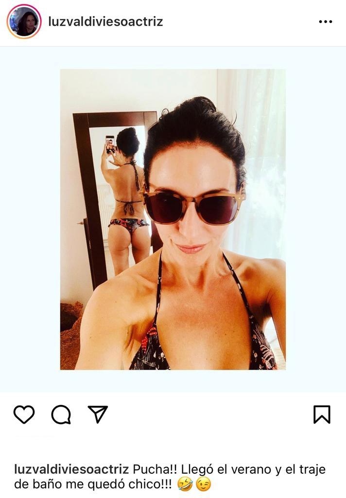 “Te pasai”: Luz Valdivieso impacta en ropa interior desde su clóset