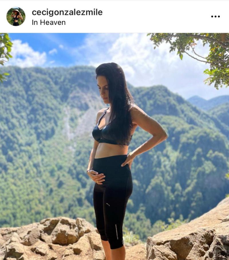 Esposa de Cristián Arriagada celebra 7 meses de embarazo con foto