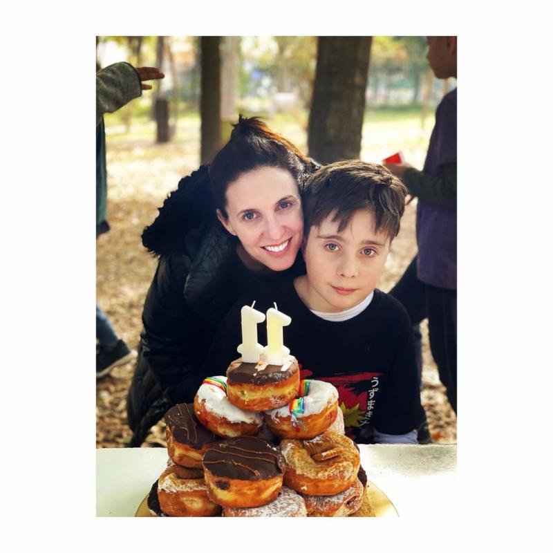 Luz Valdivieso festeja cumpleaños de su hijo Marcial