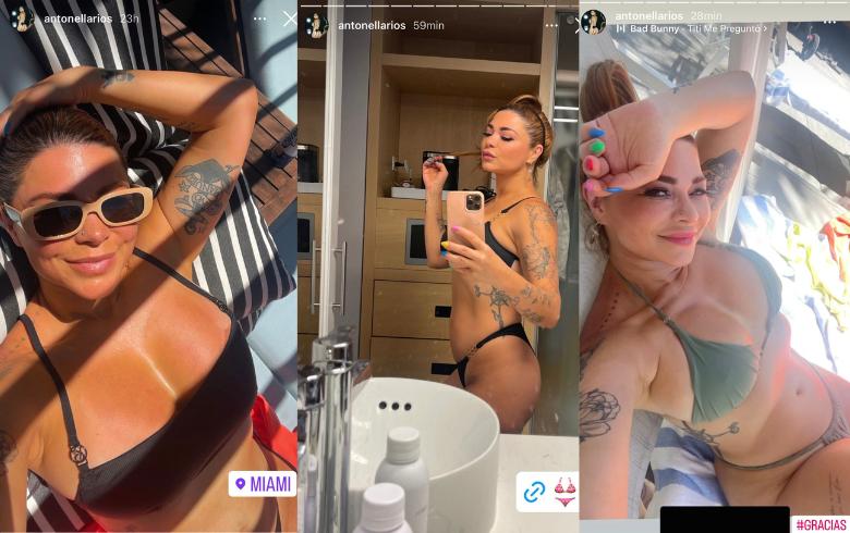 Antonella Ríos cautiva en redes sociales