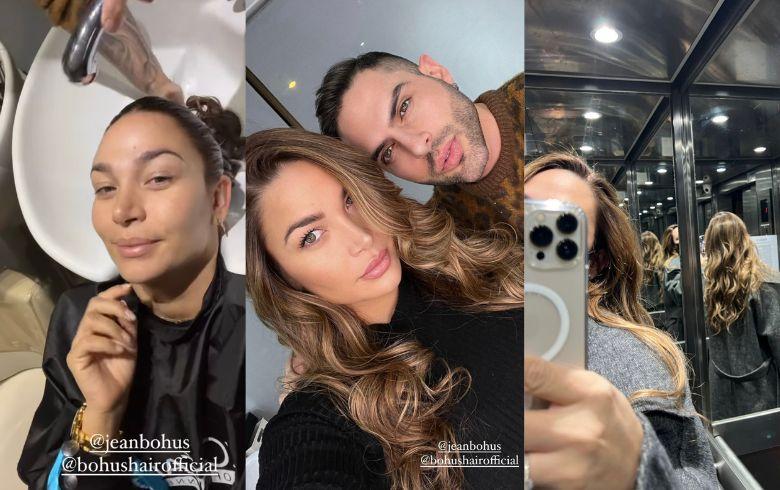 Cambio de look de Lisandra Silva