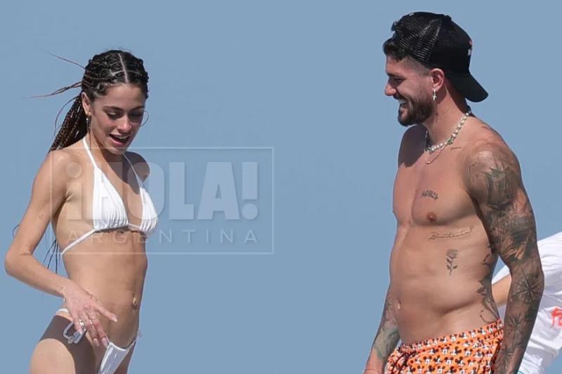 Tini Stoessel y Rodrigo De Paul