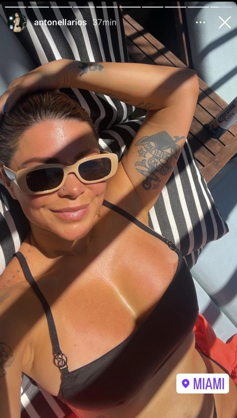 Antonella Ríos en Miami