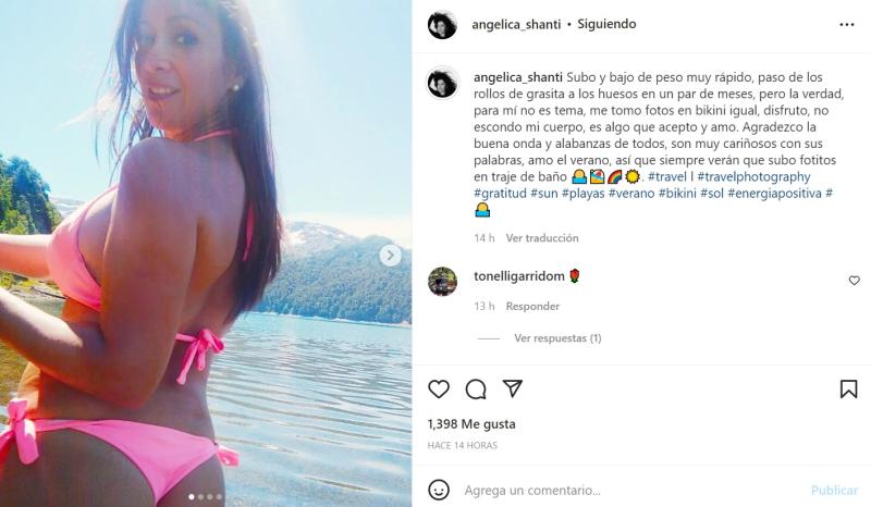 Angélica Sepúlveda se la jugó con bikinazos del pasado