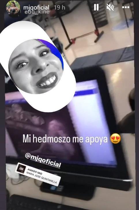 María José Quintanilla recibe apoyo virtual