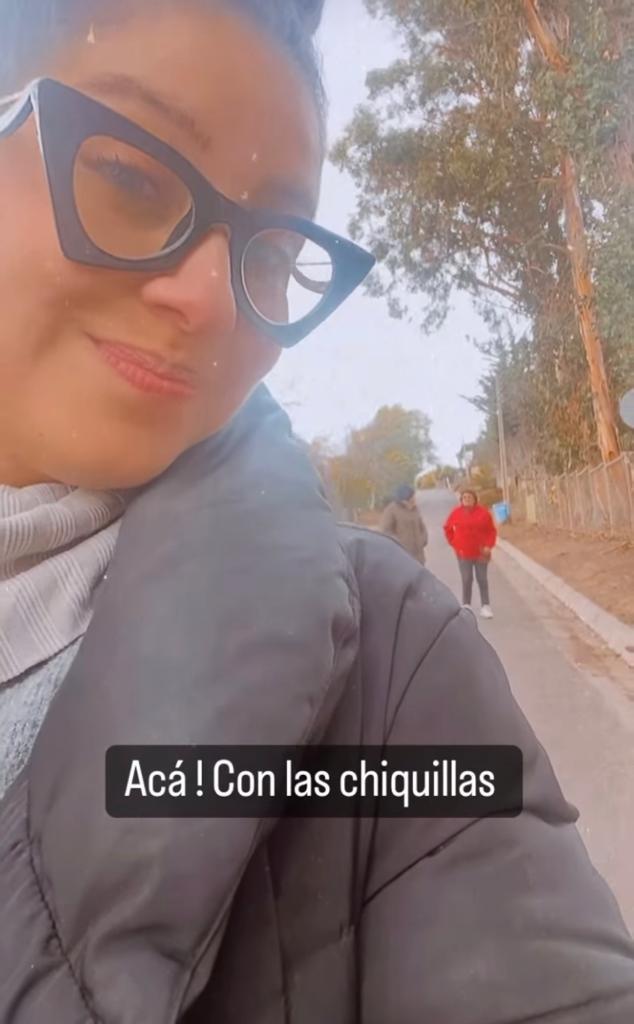 El fin de semana playero de María José Quintanilla