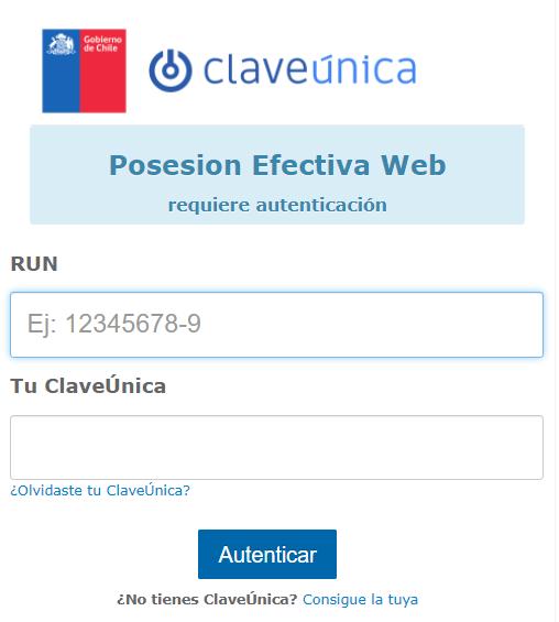 Posesión efectiva