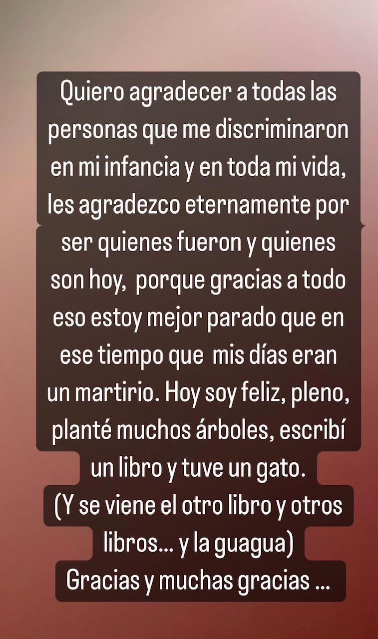 “Me discriminaron”: Hijo de Felipe Izquierdo sorprende con mensaje