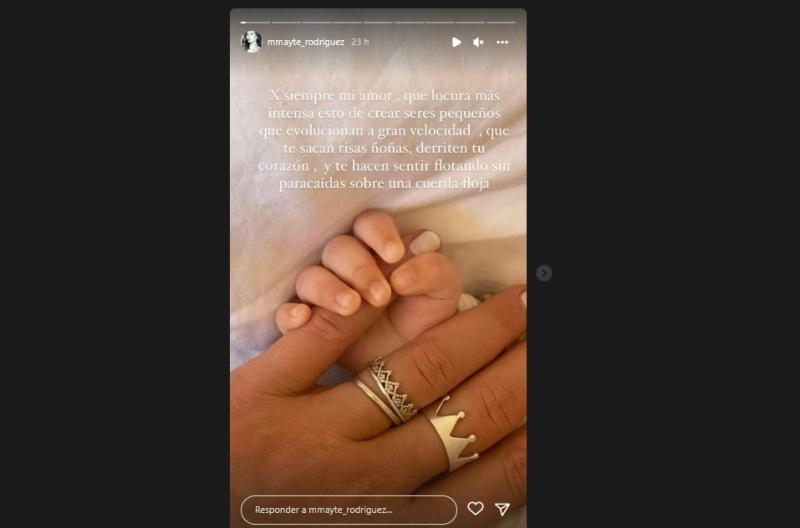 Mayte Rodríguez realizó especial reflexión sobre la maternidad