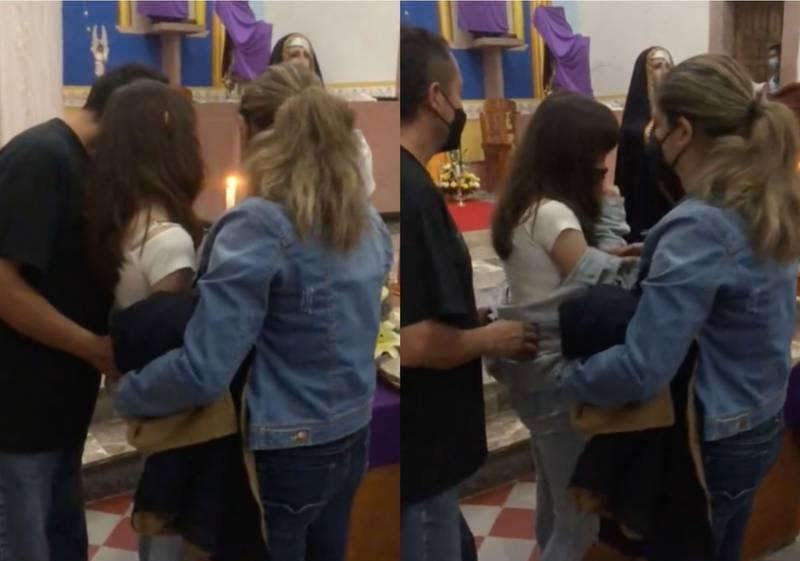 “Medidas desesperadas”: Familia llevó a su hija a la iglesia y le hicieron jurar que no volvería con su ex