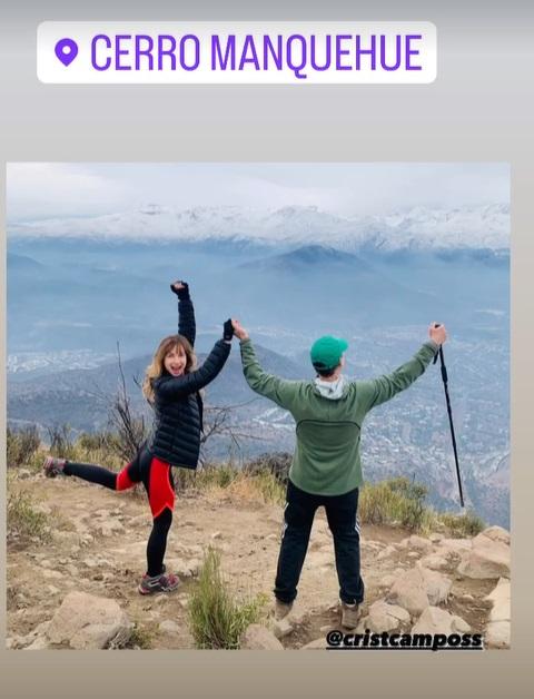 Cristián Campos y María José Prieto muestran su amor al natural