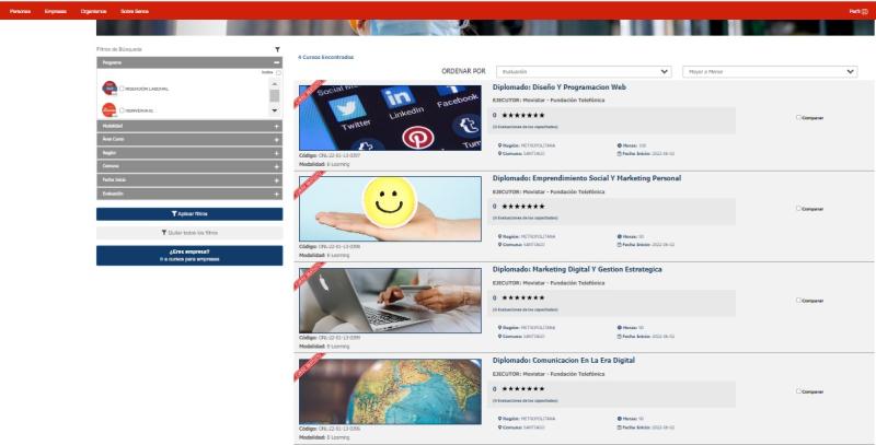 Conoce cuáles son los diplomados sin costo del Sence que están disponibles