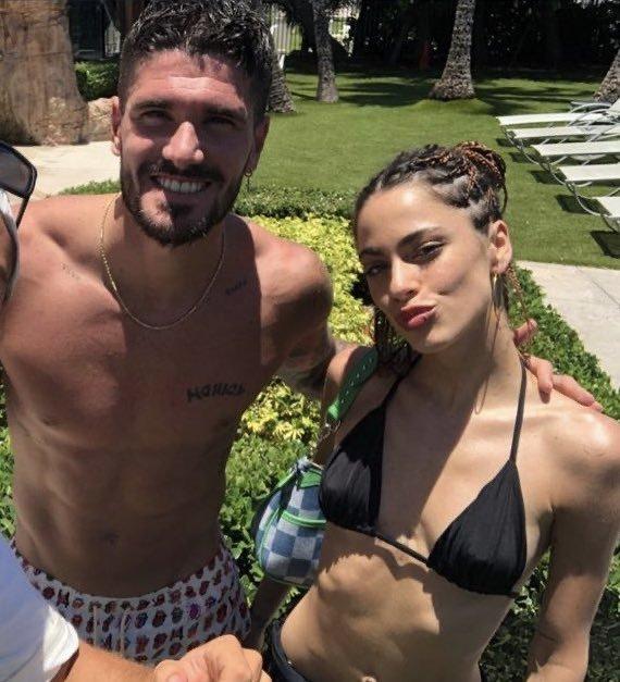 Tini Stoessel y Rodrigo De Paul