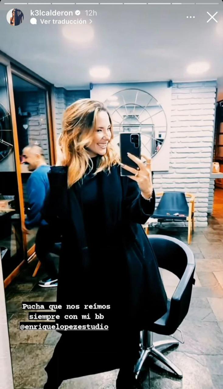 Kel Calderón estrenó radical cambio de look