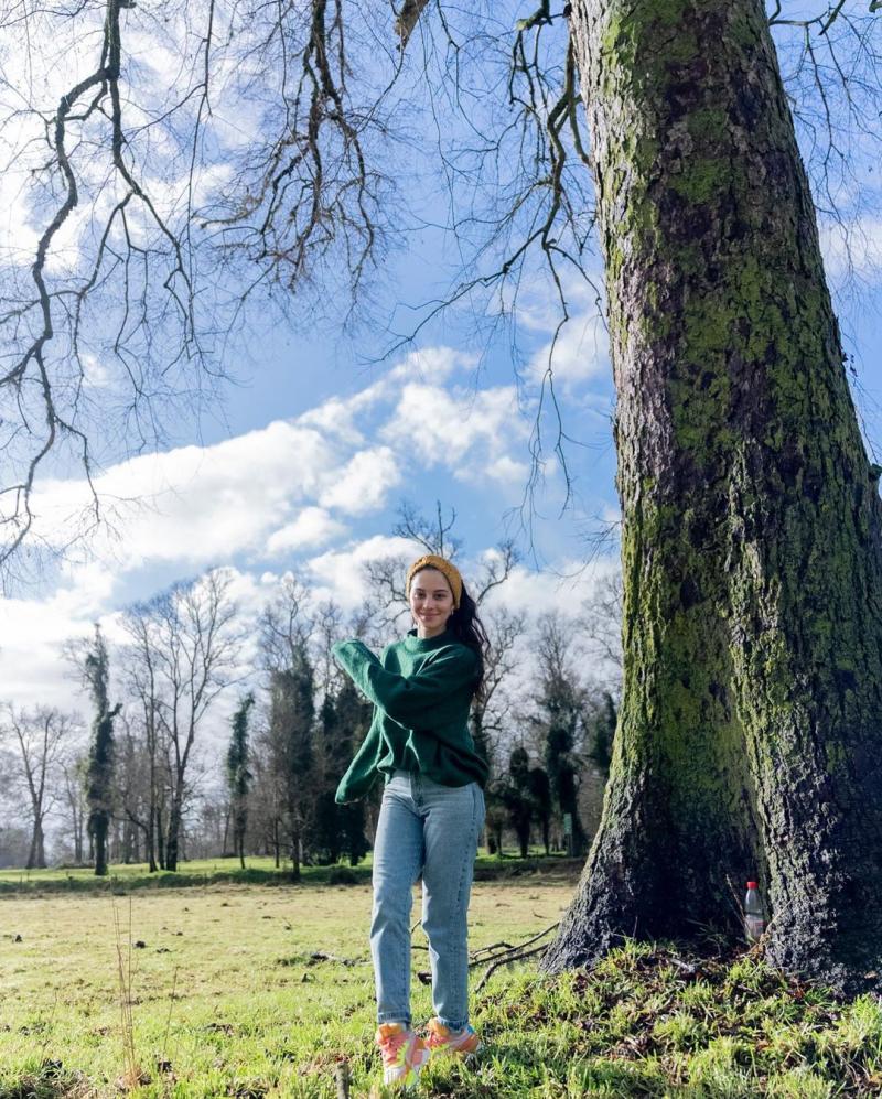 Vivianne Dietz se lució desde el sur del país