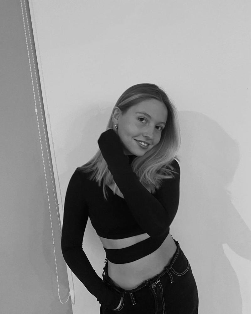 Alfonsina, la hija de Martín Cárcamo, se lució con su look