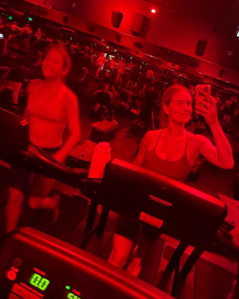 Kika Silva se mostró con look deportivo