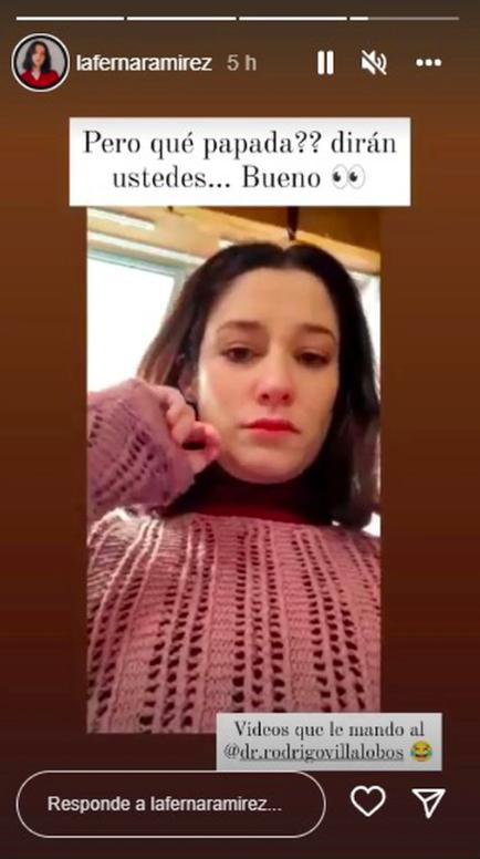 "Estamos trabajando en eso": Fernanda Salazar reveló intervención estética para mejorar su rostro