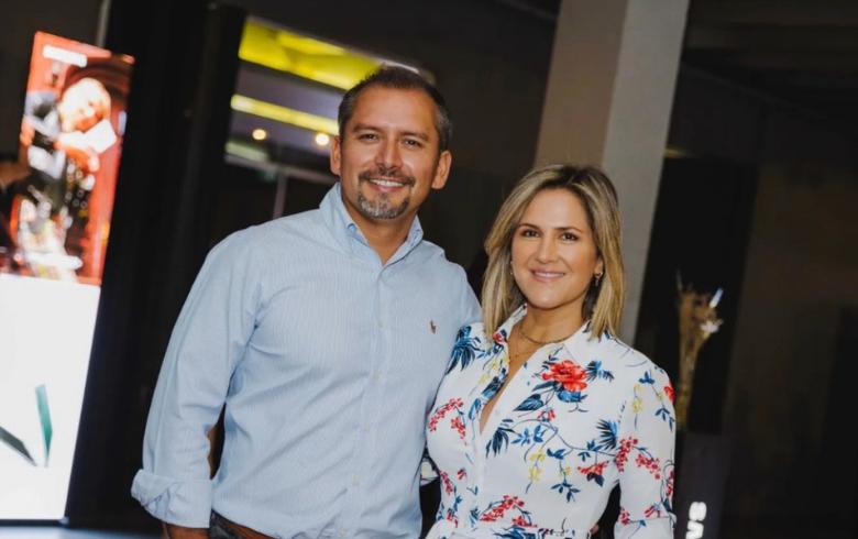 Michelle Adams y Marcelo Ortiz