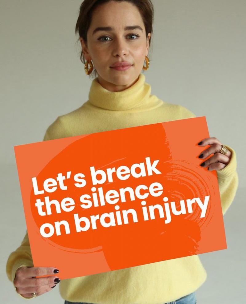 Emilia Clarke, durante una campaña de SameYou