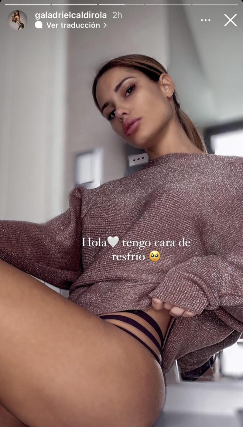 Gala Caldirola sorprendió a sus seguidores