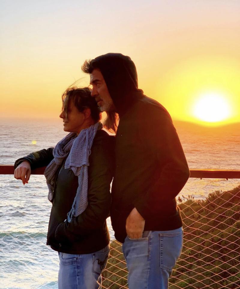 Pollo Valdivia y Claudia Conserva