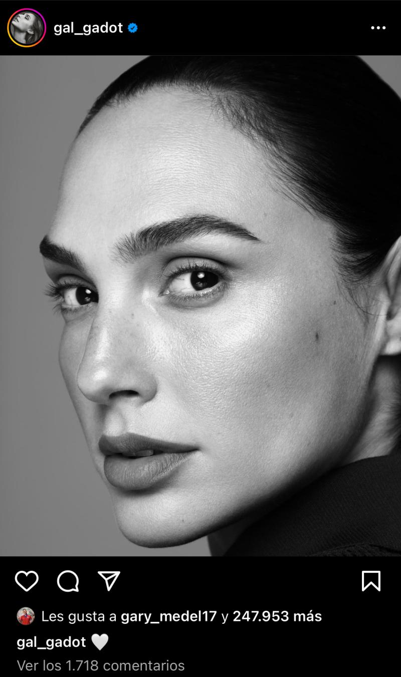 Gary Medel le deja un mensaje a Galo Gadot