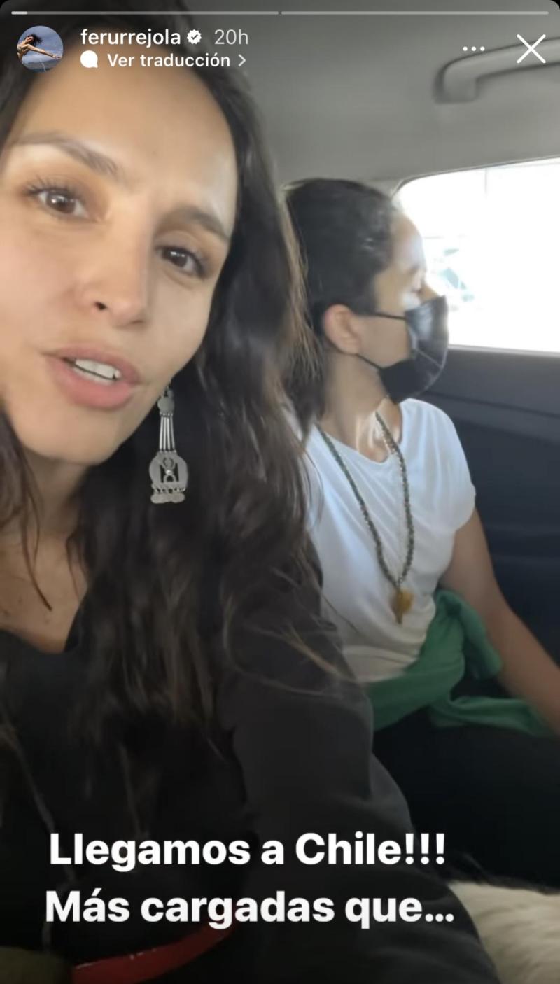 Fernanda Urrejola regresó a Chile