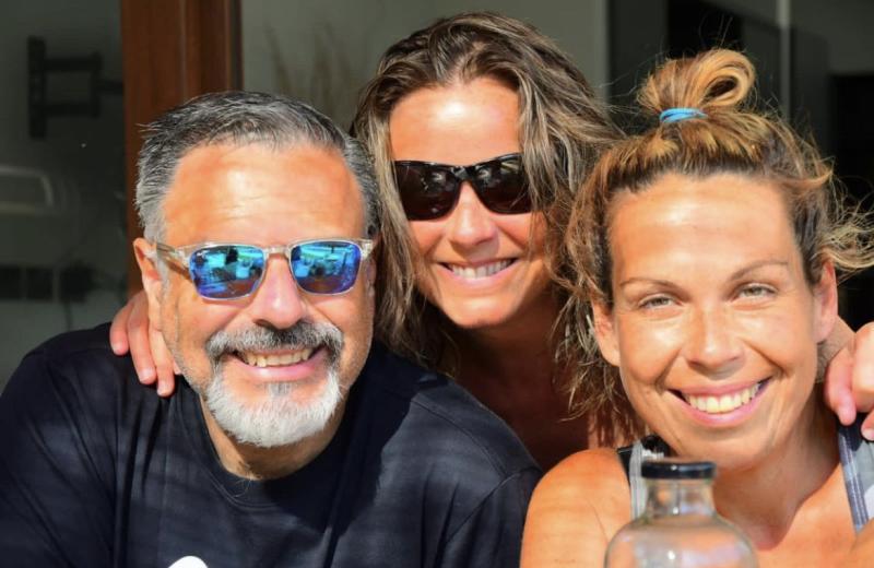 Renzo, Claudia Conserva y Francesca