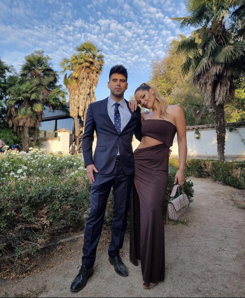 Kel Calderón y su novio Alfredo Torrealba