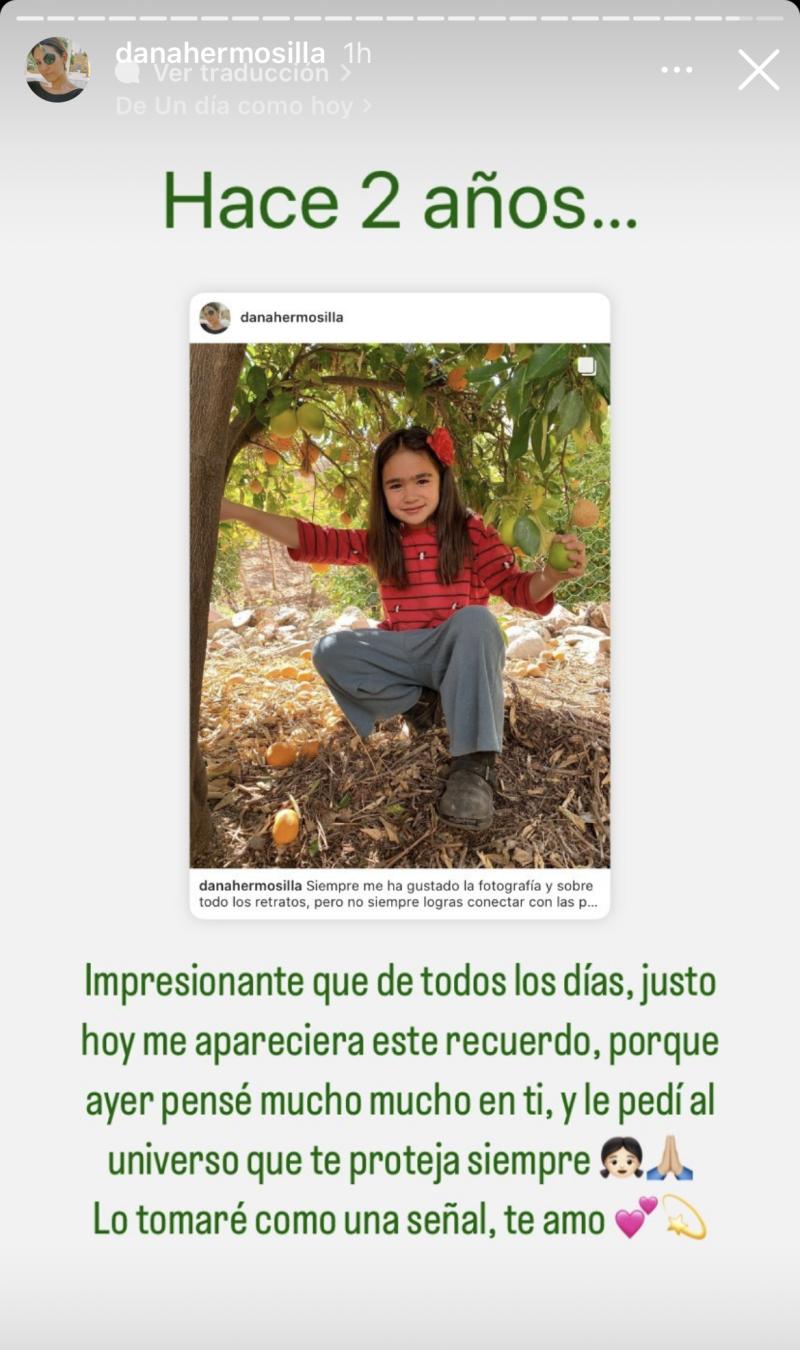 Dana Hermosilla dejó un particular mensaje para la hija de Camila Recabarren