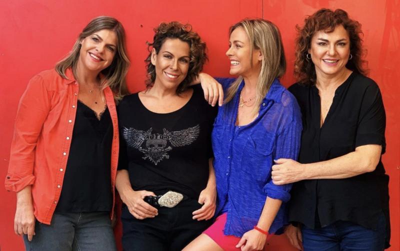 Aranzazú Yankovic, Francesca, Claudia Conserva y Berta Lasala