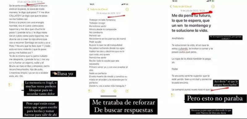 Fran Masanes reveló los mensajes enviados por Claudio Castellón