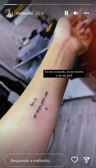 Tatuaje Melina Noto
