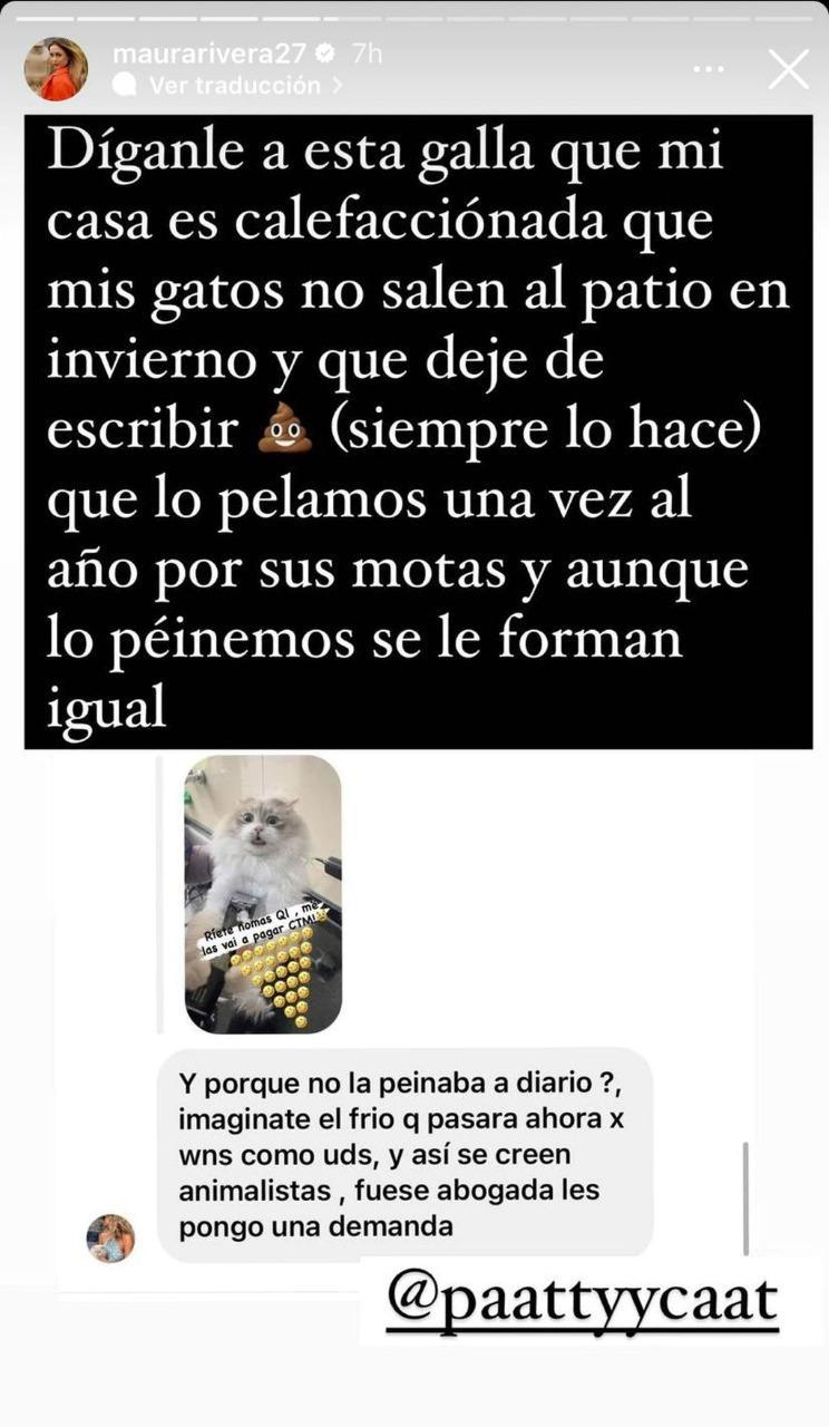 Respuesta de Maura Rivera