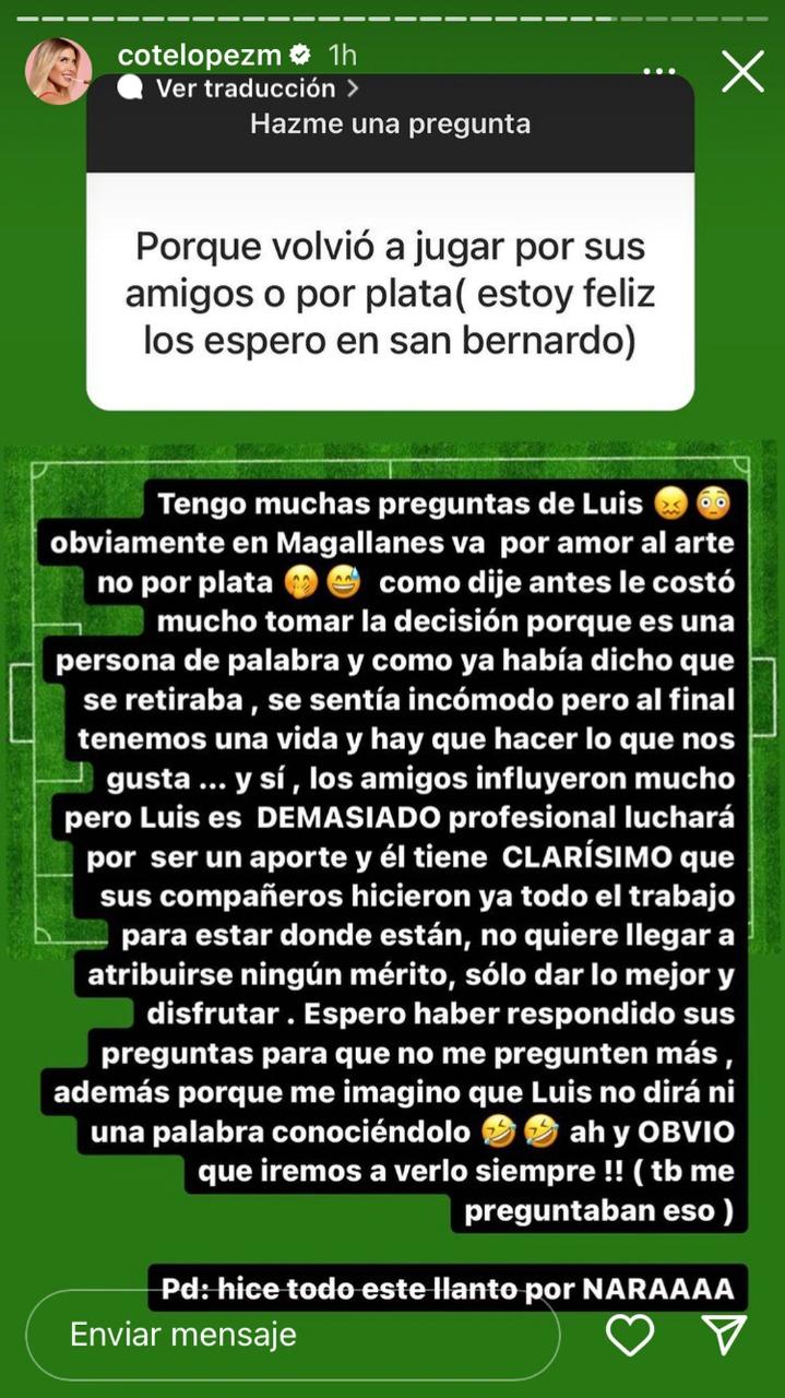 Coté López - Instagram