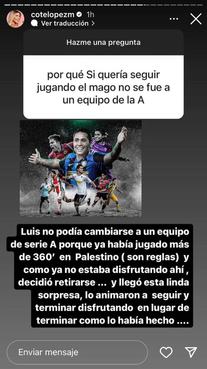 Coté López - Instagram