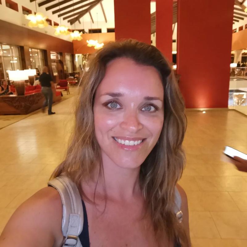 Carla Zunino al natural