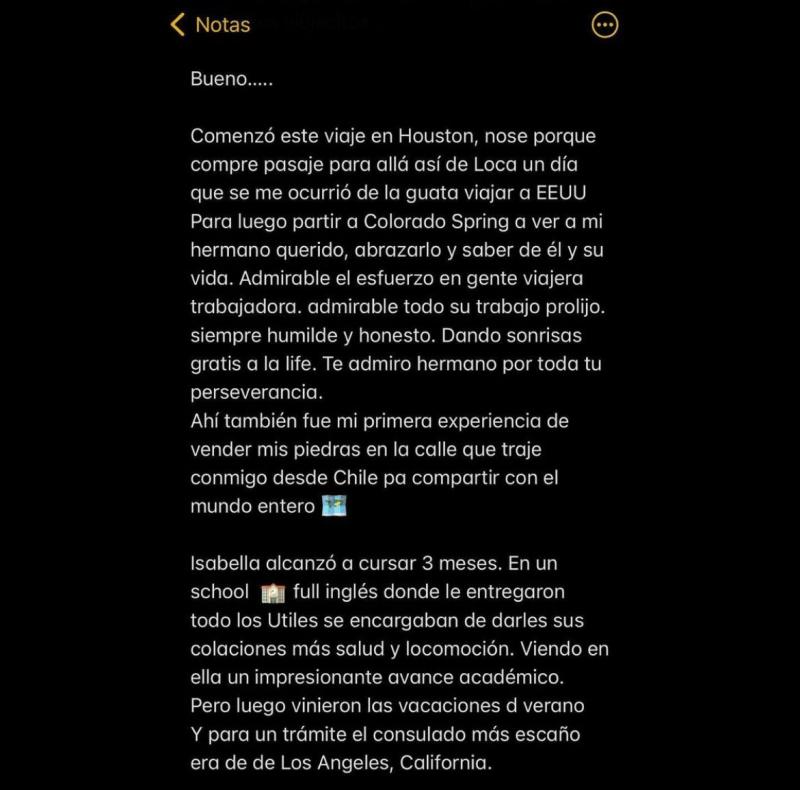 Reacción Camila Recabarren