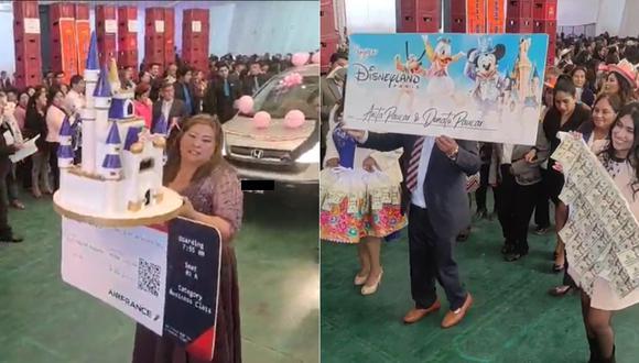 Una camioneta, joyas, viajes a Disney: Bautizo se vuelve viral por lujosos regalos