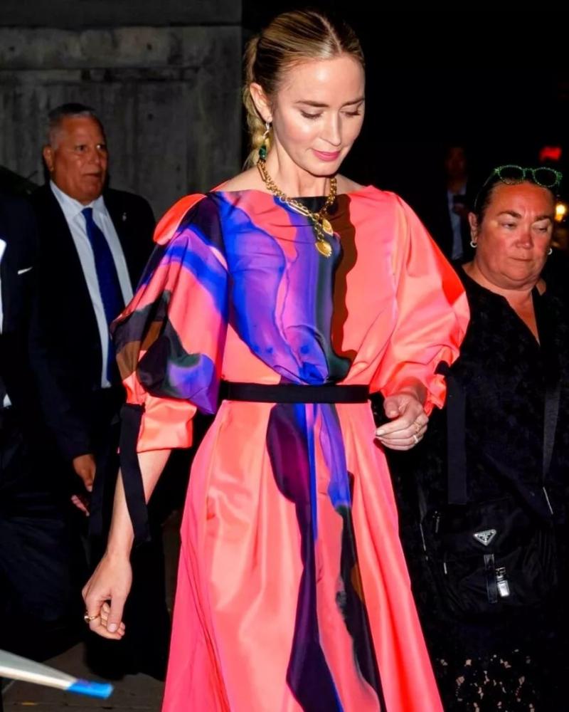 Emily Blunt durante la gala del Instituto Americano de Tartamudeo