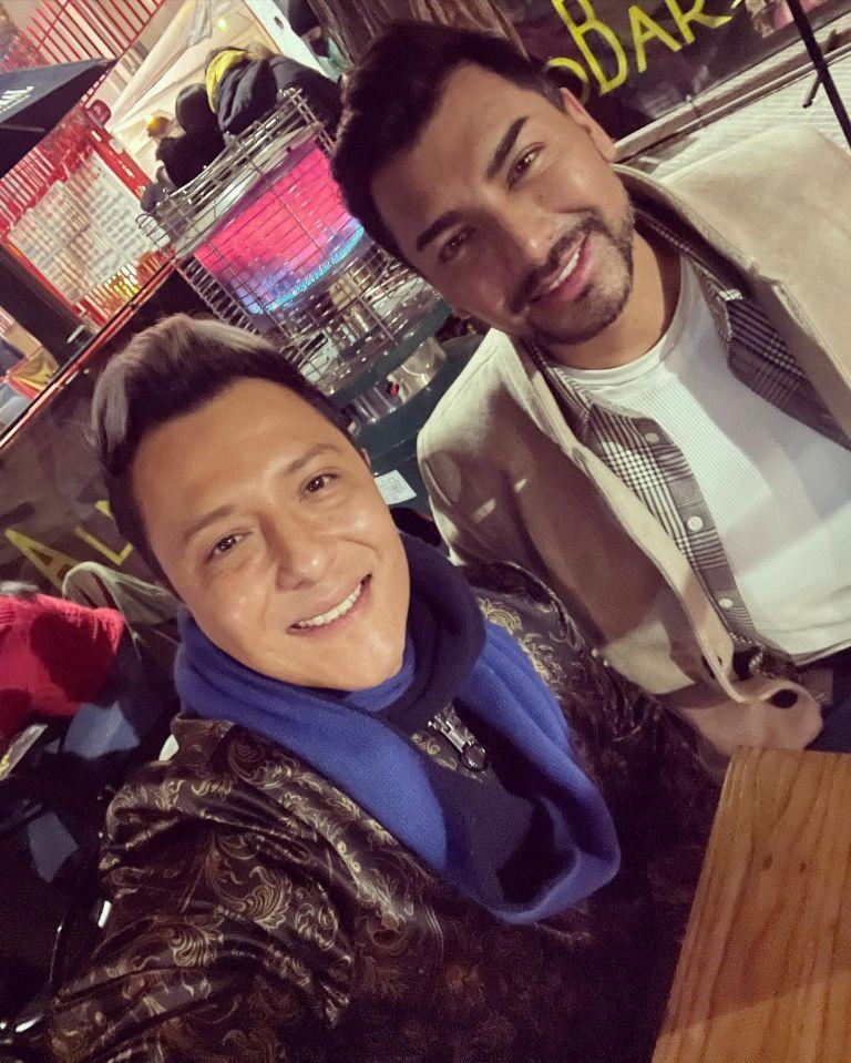 Sergio Rojas y Andrés Caniulef