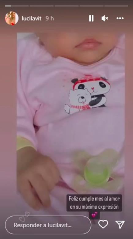 Lucila Vit enternece las redes sociales con especial registro de su hija Agustina