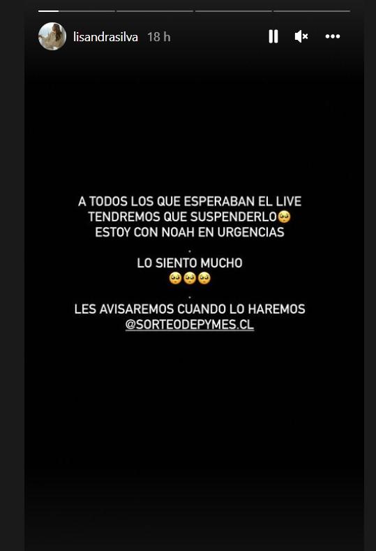 Instagram de Lisandra Silva