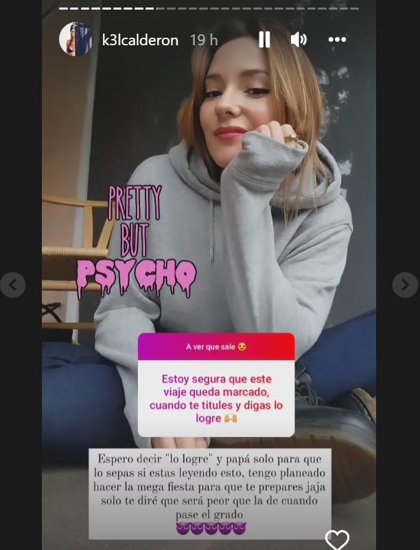Instagram de Kel Calderón